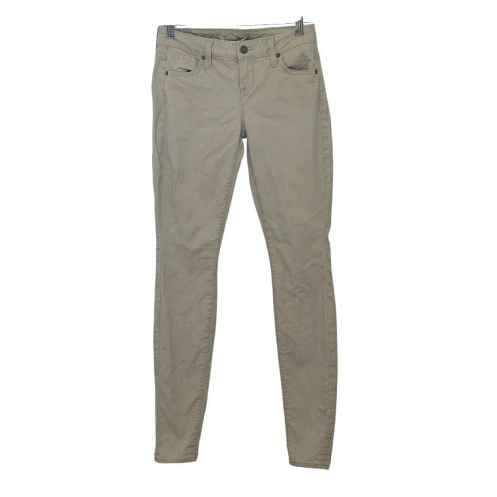 Vince Pants Women's Size 25 Khaki Crop Skinny Ankle CUT: 9664